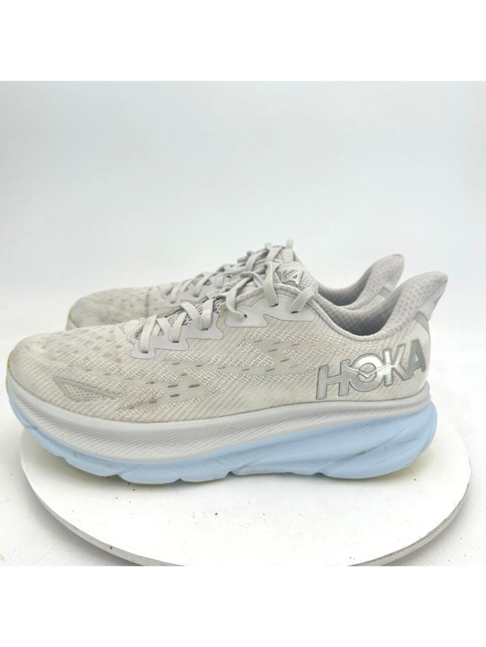 Hoka One One Clifton 9 Women Sz 10.5B 1127896 NCIW Nimbus Cloud Ice Water Shoes